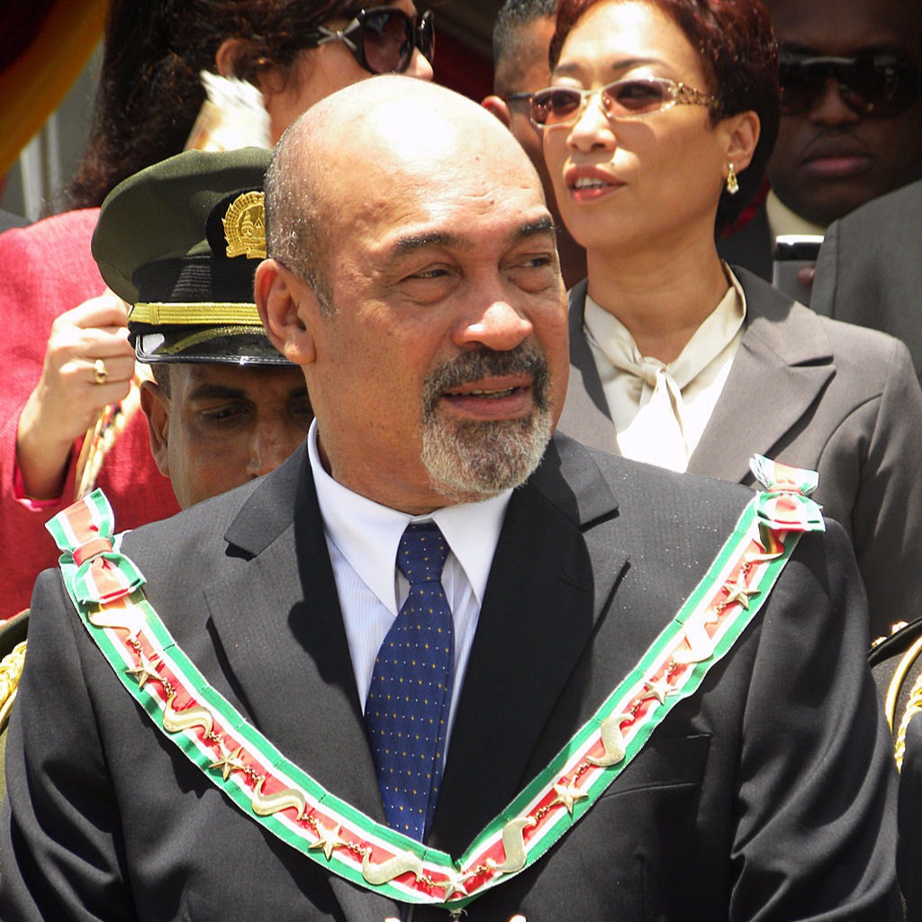 Foto van Desi Bouterse.